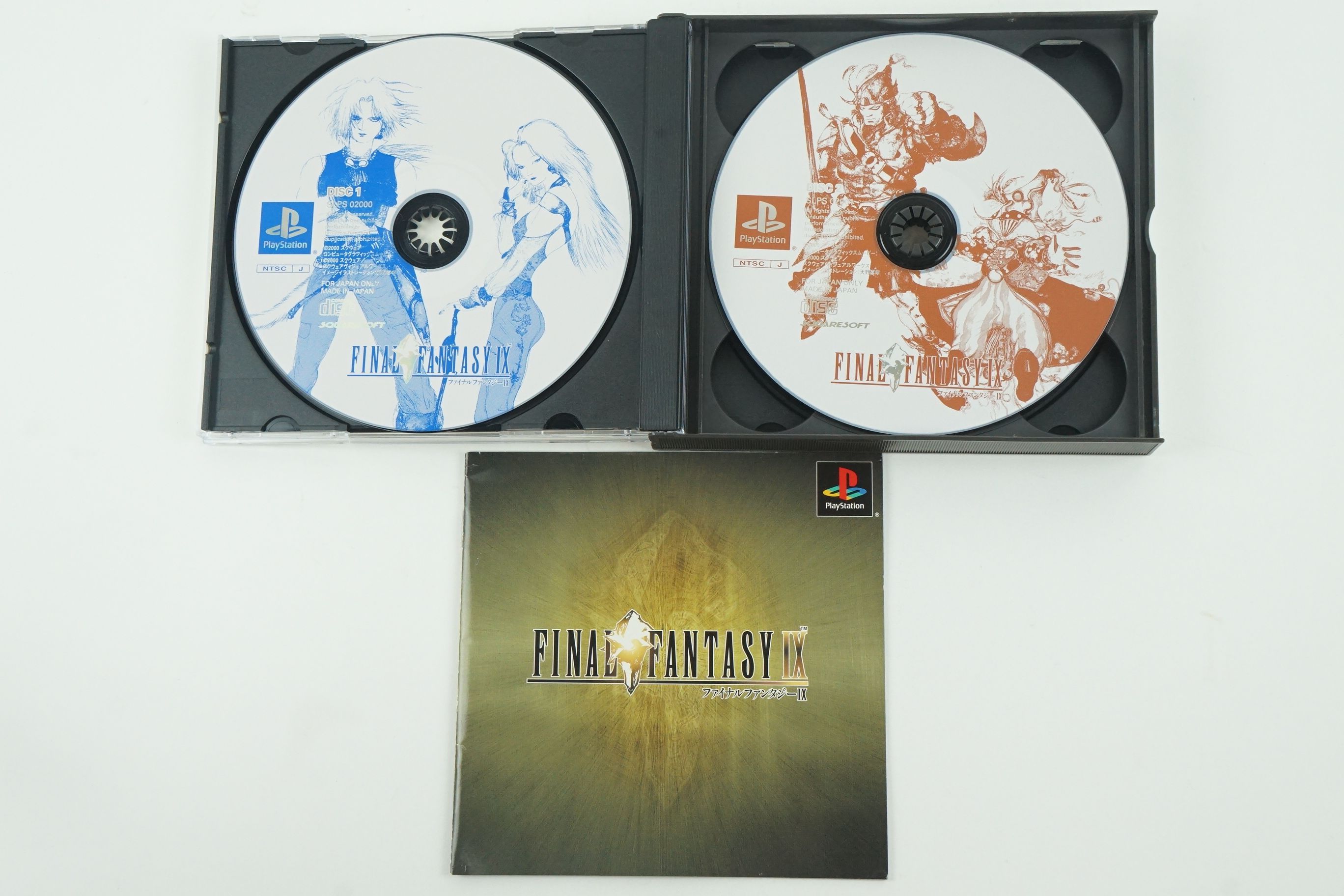 Final Fantasy 9 IX PS1 Square Sony Playstation 1 From Japan ...
