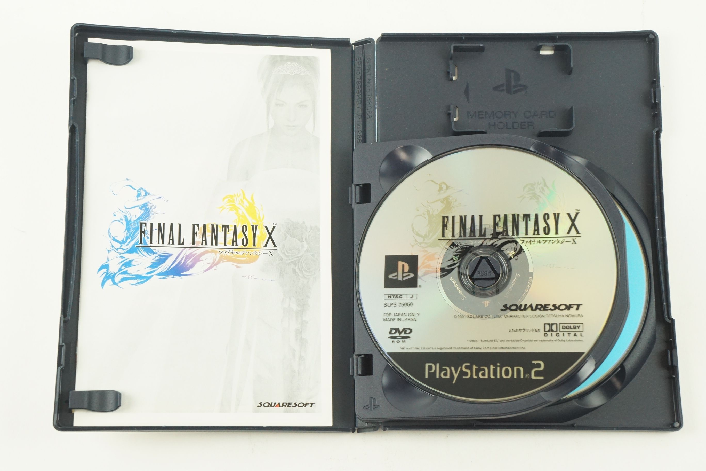 Final Fantasy X PS2 SQUARE Sony Playstation 2 From Japan 4961012008056 ...