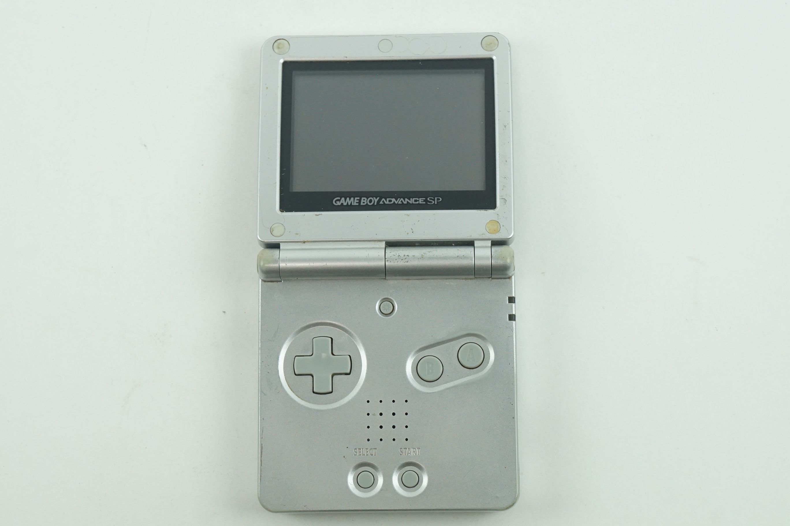 Nintendo Gameboy Advance SP Silver Console GBA From Japan 4902370506341 ...