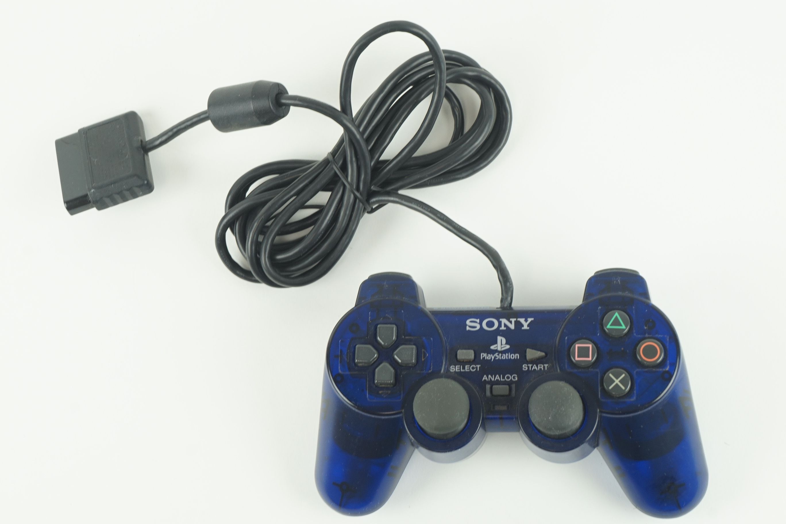 Sony Playstation 2 DUALSHOCK2 Midnight Blue Controller PS2 ...