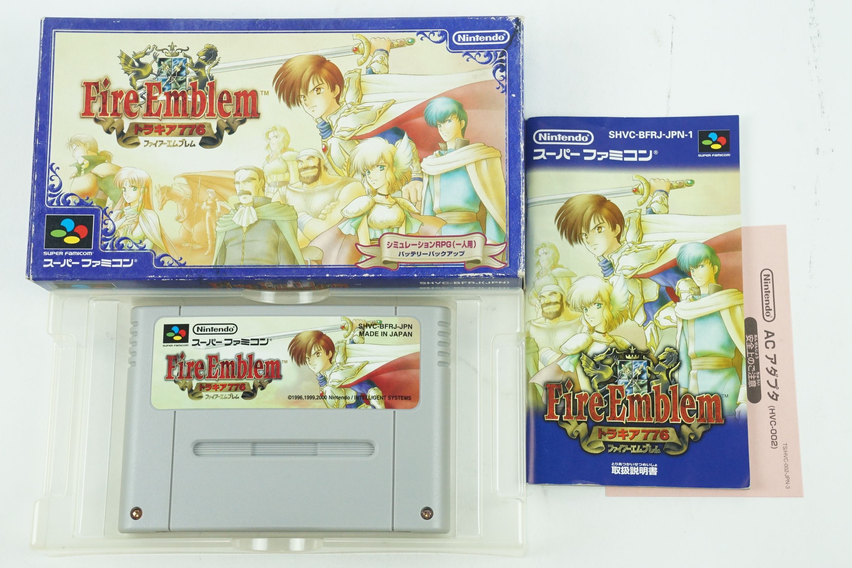 Fire Emblem Thracia 776 Snes Nintendo Super Famicom Box From Japan 