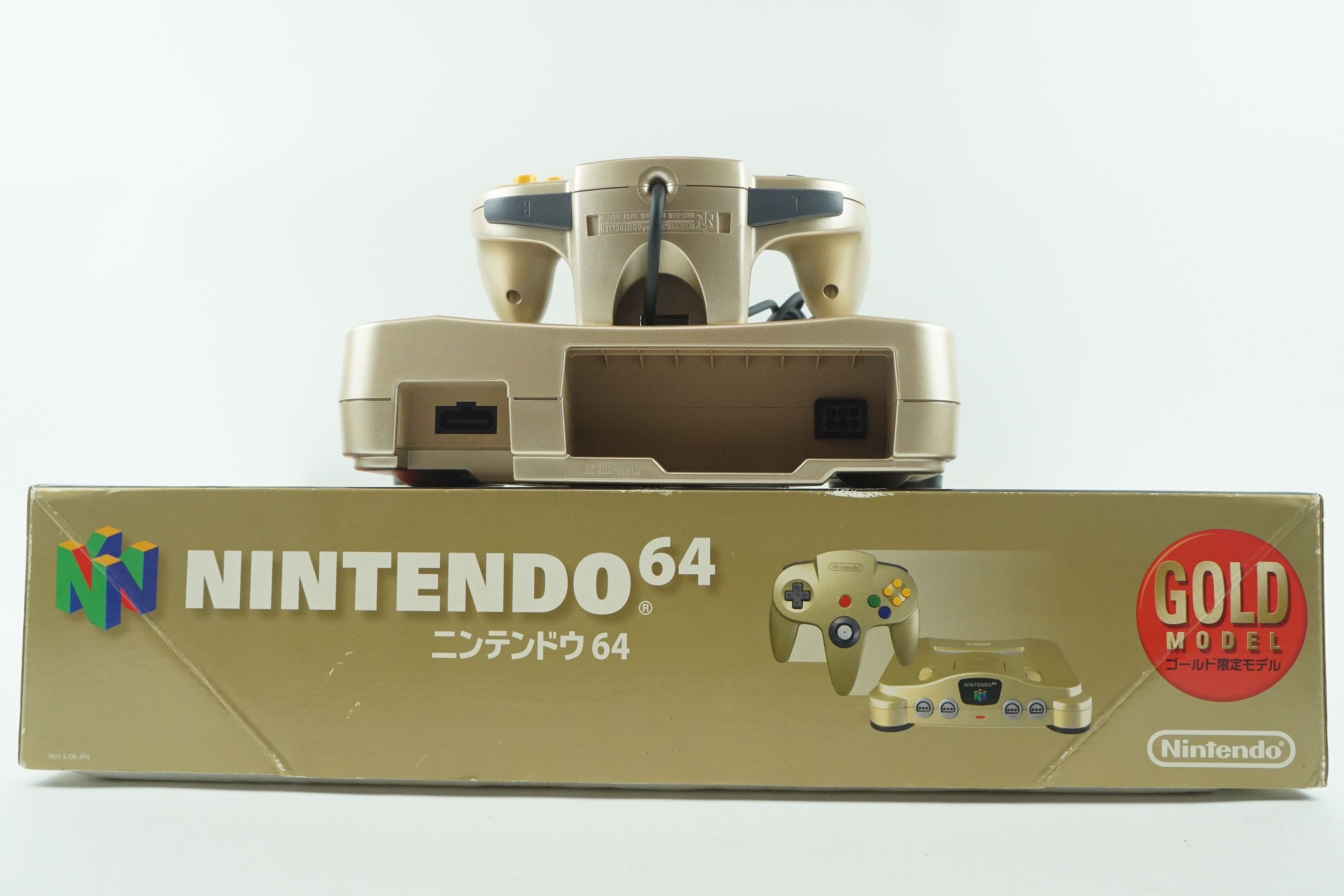 Nintendo 64 Gold Console N64 Box From Japan 4902370503791 | EBay