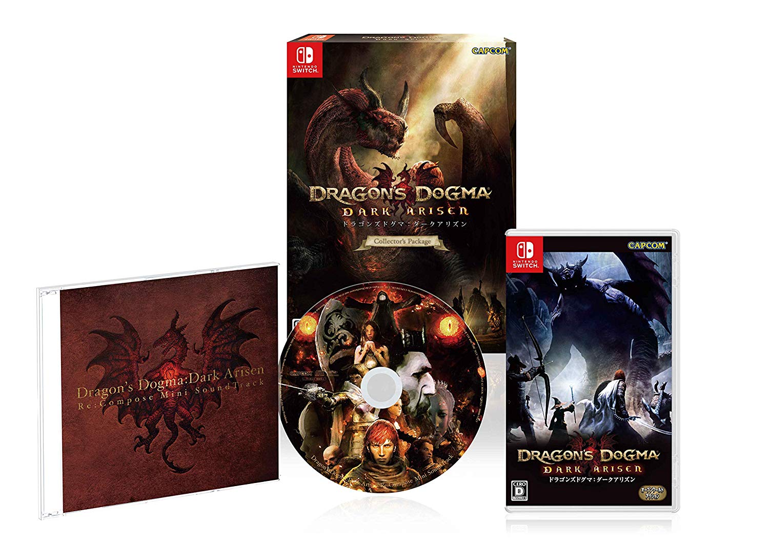 Dragons Dogma Dark Arisen Collector S Switch Capcom Nintendo Switch From Japan Ebay